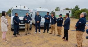 Municipio de Ovalle hizo entrega  de dos ambulancias al Cuerpo de Bomberos de Ovalle